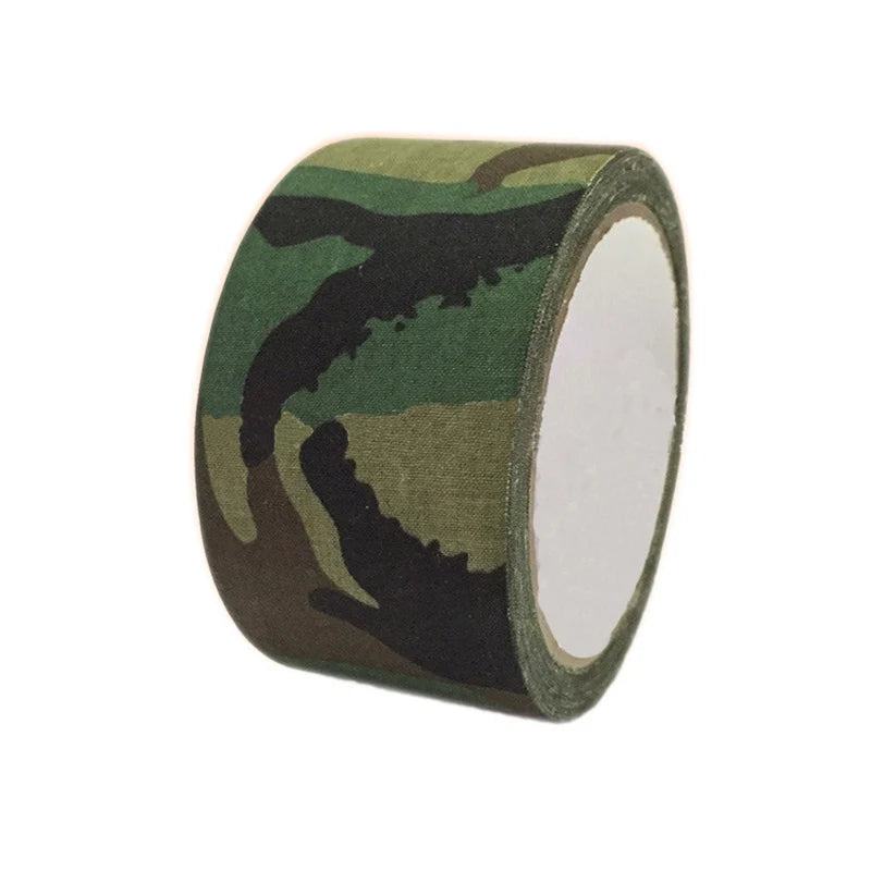 5M Outdoor Camouflage Tape WRAP Hunting Waterproof Self Adhesive Camo Tape Stealth Bandage 0.05m x 5m /2inchx196inch - PST PS Tradings