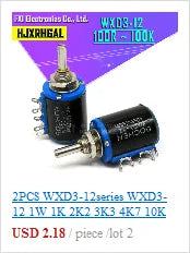 5pcs WH148 B1K B2K B5K B10K B20K B50K B100K B500K 3Pin 15mm Shaft Amplifier Dual Stereo Potentiometer 1K 2K 5K 10K 50K 100K 500K - PST PS Tradings