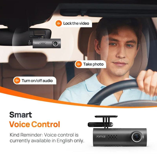 70mai Smart Dash Cam 3 M200 Voice Control 1080P 130FOV Wifi 70mai Car DVR Car Recorder Auto Recorder Wifi Parking Monitori - PST PS Tradings