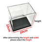 Acrylic Display Case Plastic Box Cube Storage Box Clear Small Assemble Dustproof Showcase for Collectibles Items,Dolls,Car Model - PST PS Tradings