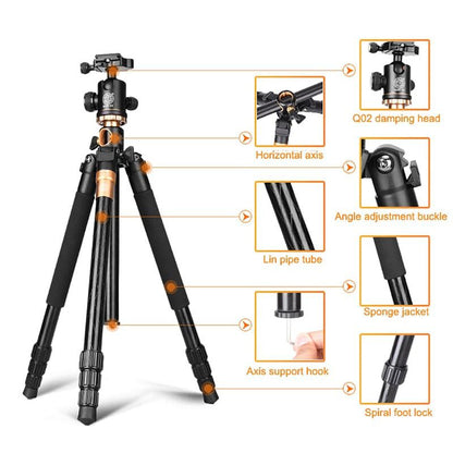 Aluminium Camera's Tripod with Quick Release