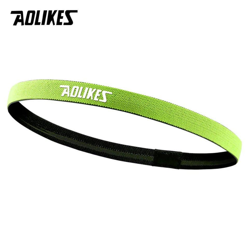 AOLIKES 1PCS Nylon Elastic Head Sweatband Non-slip For Men Women Yoga Hair Bands Running Sweat Bands Fitness Headband - PST PS Tradings