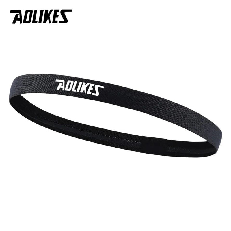 AOLIKES 1PCS Nylon Elastic Head Sweatband Non-slip For Men Women Yoga Hair Bands Running Sweat Bands Fitness Headband - PST PS Tradings