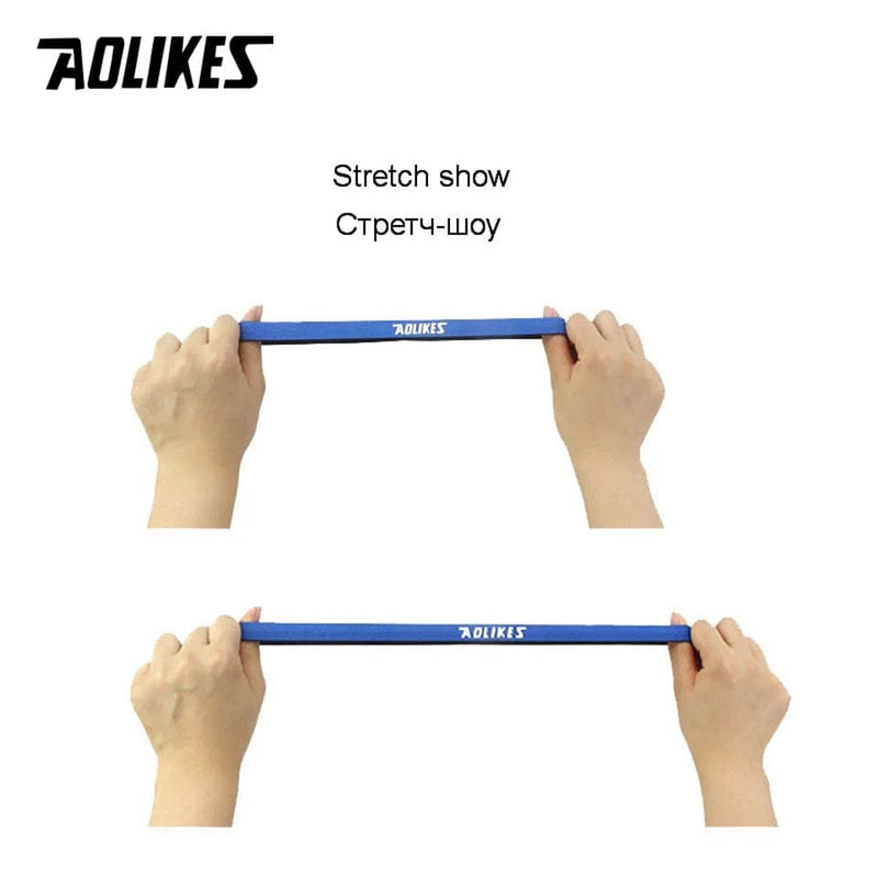 AOLIKES 1PCS Nylon Elastic Head Sweatband Non-slip For Men Women Yoga Hair Bands Running Sweat Bands Fitness Headband - PST PS Tradings