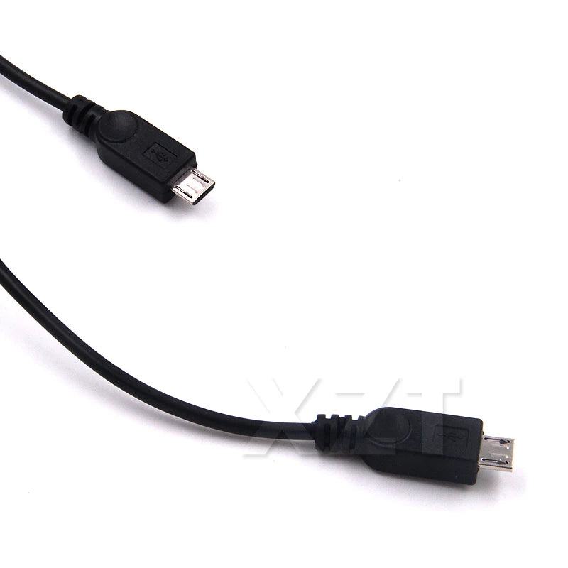 AT 1PCS Micro USB 2.0 Splitter Y 1 Female to 2 Male Data Charge Cable Extension Cord For phone High Quality sync data cable - PST PS Tradings