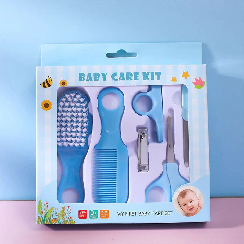 Baby nail clippers set Baby Care Wash 6 six-piece brush set - PST PS Tradings