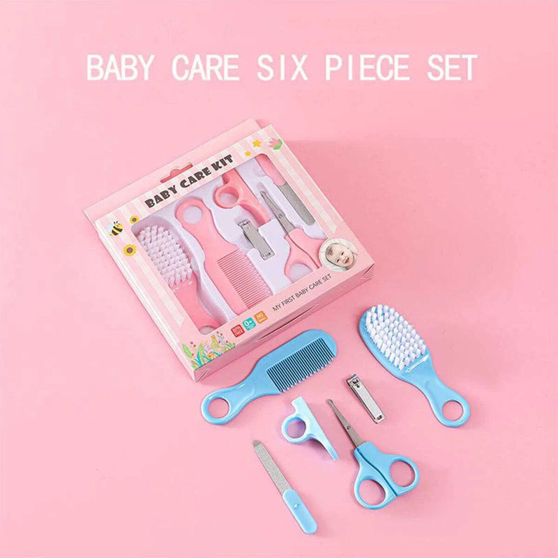 Baby nail clippers set Baby Care Wash 6 six-piece brush set - PST PS Tradings