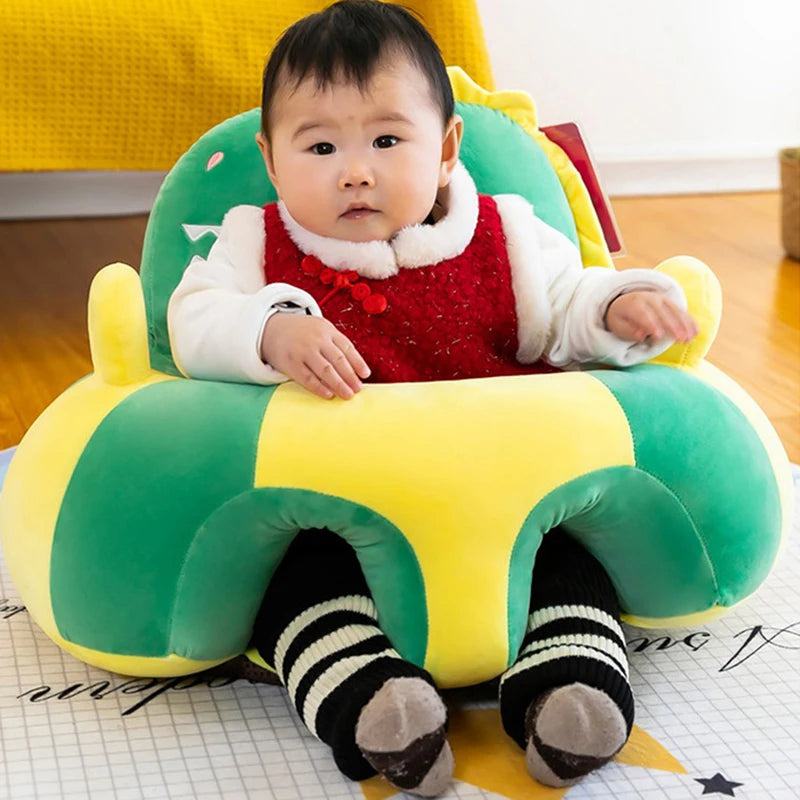 Baby Sofa Support Seat Cover Plush Chair Learning To Sit Comfortable Cartoon Toddler Nest Puff ChairToy Baby Floor Plush Lounger - PST PS Tradings