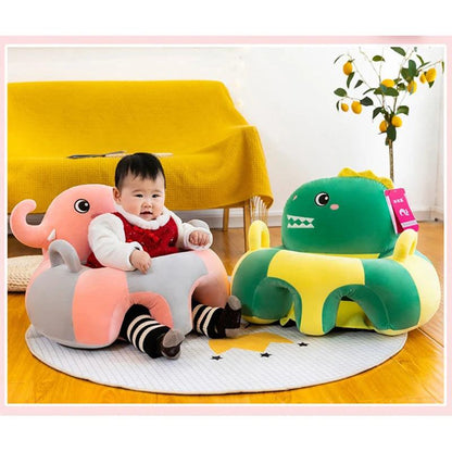 Baby Sofa Support Seat Cover Plush Chair Learning To Sit Comfortable Cartoon Toddler Nest Puff ChairToy Baby Floor Plush Lounger - PST PS Tradings