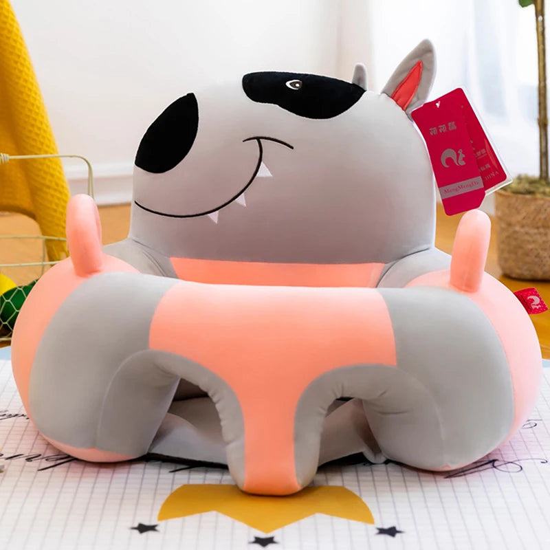 Baby Sofa Support Seat Cover Plush Chair Learning To Sit Comfortable Cartoon Toddler Nest Puff ChairToy Baby Floor Plush Lounger - PST PS Tradings