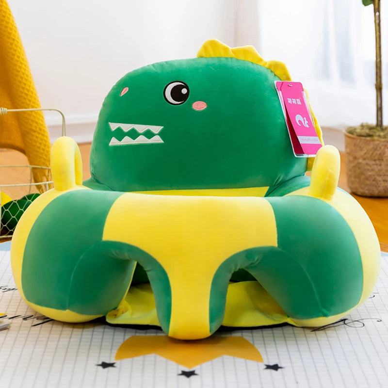 Baby Sofa Support Seat Cover Plush Chair Learning To Sit Comfortable Cartoon Toddler Nest Puff ChairToy Baby Floor Plush Lounger - PST PS Tradings