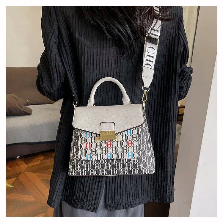 New Fashion Senior Texture Ringer Chain Women's Bag Fashion Personality Shoulder Bag Urban Simple Trend Crossbody Bag - PST PS Tradings