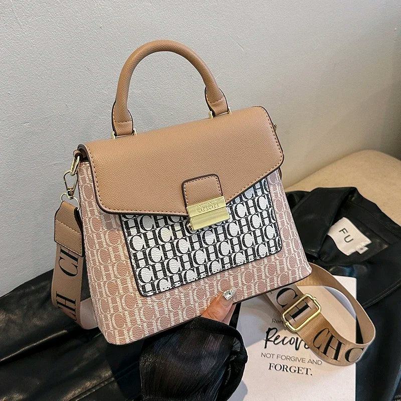 New Fashion Senior Texture Ringer Chain Women's Bag Fashion Personality Shoulder Bag Urban Simple Trend Crossbody Bag - PST PS Tradings