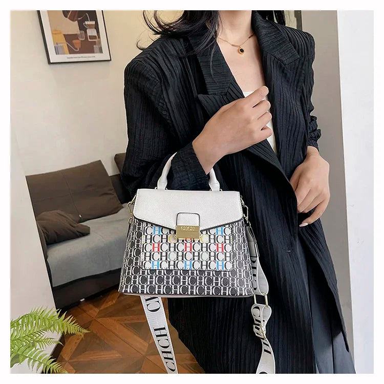 New Fashion Senior Texture Ringer Chain Women's Bag Fashion Personality Shoulder Bag Urban Simple Trend Crossbody Bag - PST PS Tradings