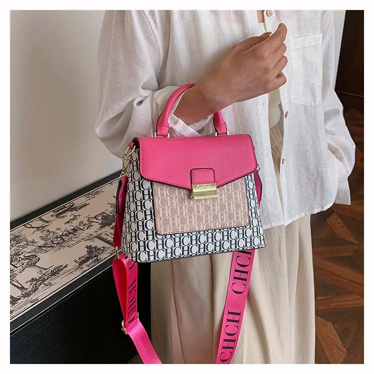 New Fashion Senior Texture Ringer Chain Women's Bag Fashion Personality Shoulder Bag Urban Simple Trend Crossbody Bag - PST PS Tradings