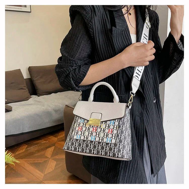 New Fashion Senior Texture Ringer Chain Women's Bag Fashion Personality Shoulder Bag Urban Simple Trend Crossbody Bag - PST PS Tradings