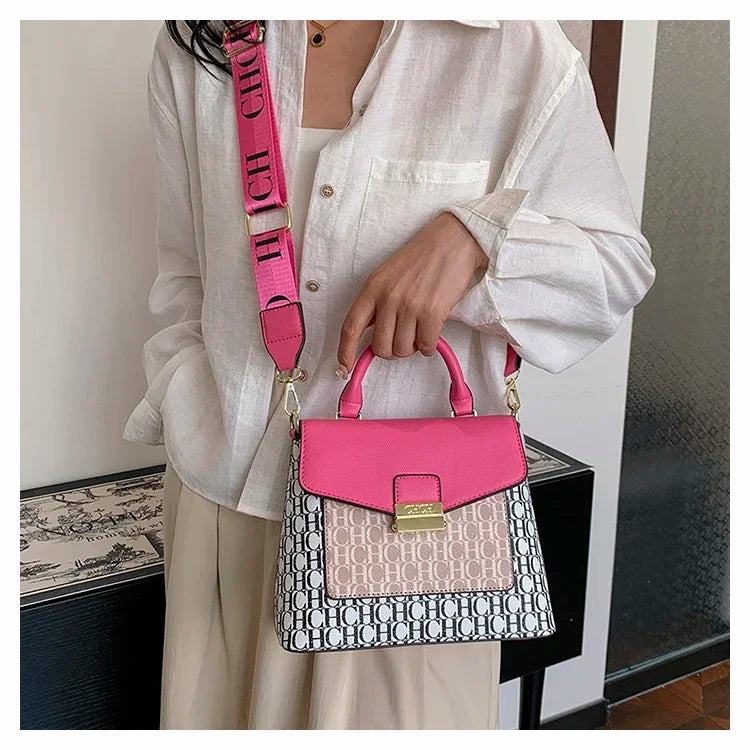 New Fashion Senior Texture Ringer Chain Women's Bag Fashion Personality Shoulder Bag Urban Simple Trend Crossbody Bag - PST PS Tradings