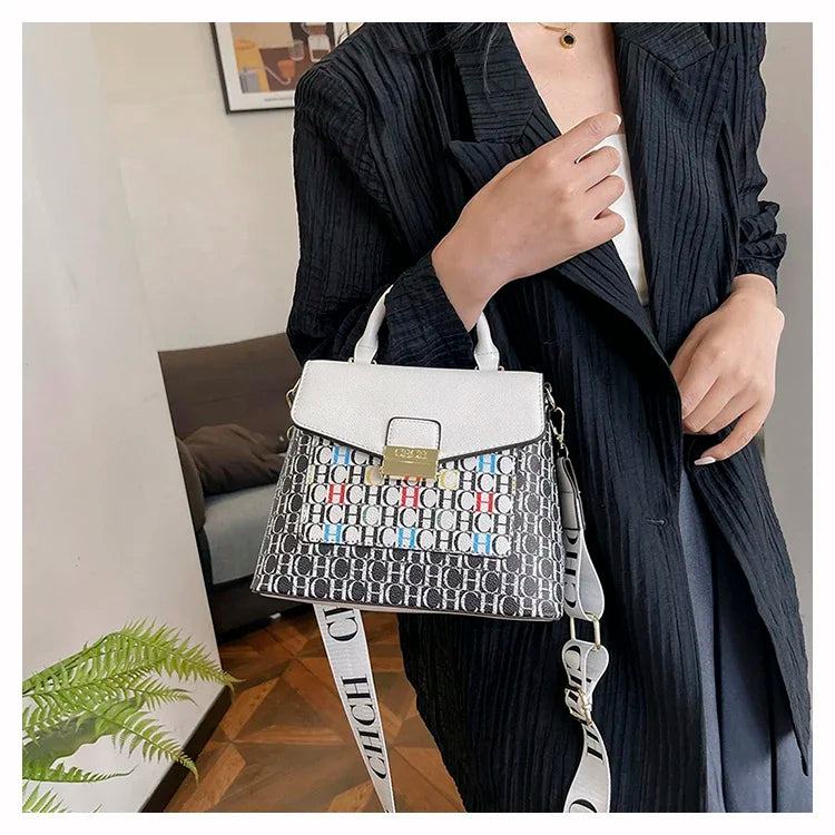 New Fashion Senior Texture Ringer Chain Women's Bag Fashion Personality Shoulder Bag Urban Simple Trend Crossbody Bag - PST PS Tradings