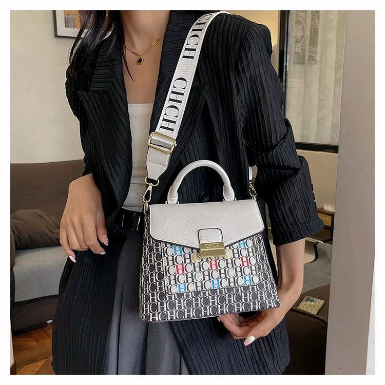 New Fashion Senior Texture Ringer Chain Women's Bag Fashion Personality Shoulder Bag Urban Simple Trend Crossbody Bag - PST PS Tradings