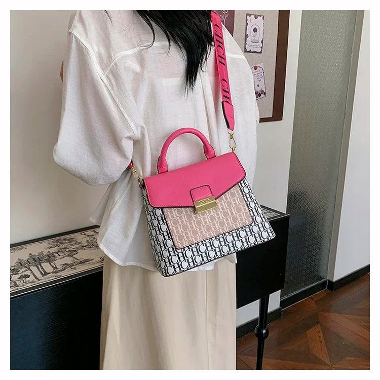 New Fashion Senior Texture Ringer Chain Women's Bag Fashion Personality Shoulder Bag Urban Simple Trend Crossbody Bag - PST PS Tradings