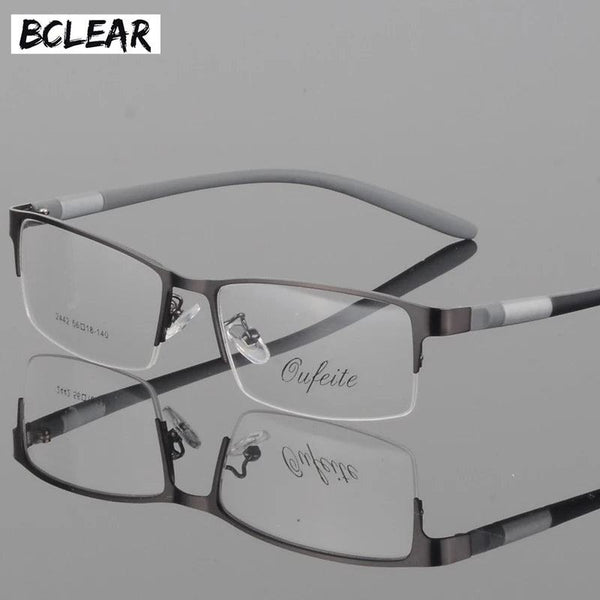 BCLEAR Eyewear Titanium Glasses Frame Men Eyeglasses Computer Optical Prescription Reading Clear Eye Lens male Spectacle lunette