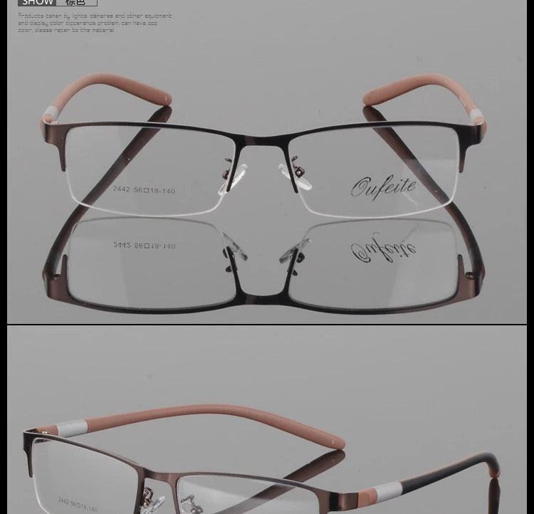 BCLEAR Eyewear Titanium Glasses Frame Men Eyeglasses Computer Optical Prescription Reading Clear Eye Lens male Spectacle lunette