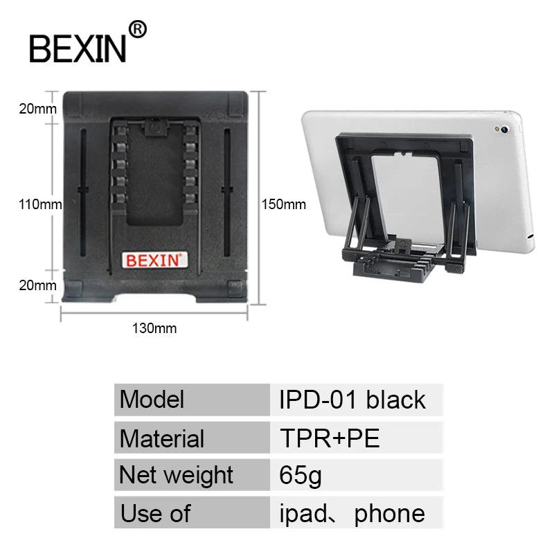 BEXIN uninversal desktop portable support foldable adjustment angle phone stand for mobile phone tablet - PST PS Tradings