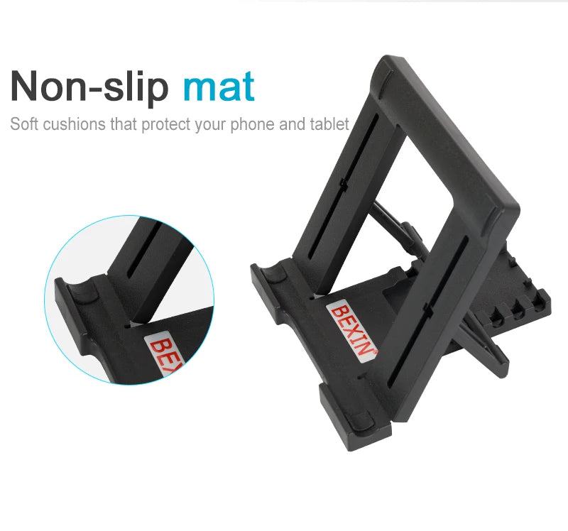 BEXIN uninversal desktop portable support foldable adjustment angle phone stand for mobile phone tablet - PST PS Tradings