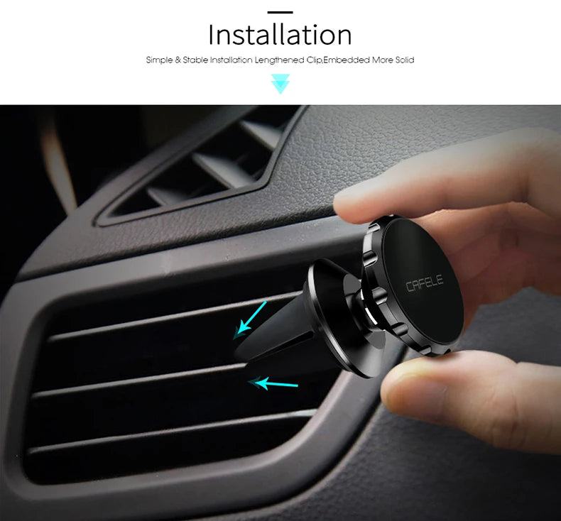 CAFELE 3 Style Magnetic Car Phone Holder Stand For Phone in Car Air Vent GPS Universal Holder For iphone X Xs Samsung Free ship - PST PS Tradings