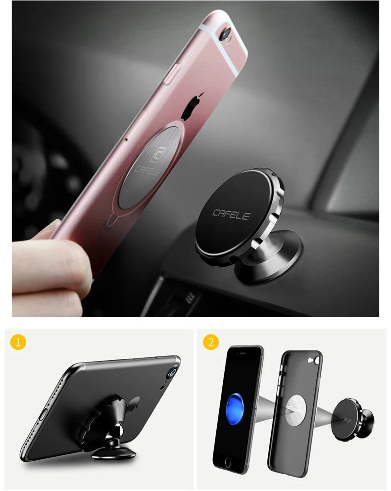 CAFELE Universal Magnetic Car Phone Holder Stand for Mobile Phone Car GPS Magnet mount Phone Holder Magnetic Car Holder Products - PST PS Tradings