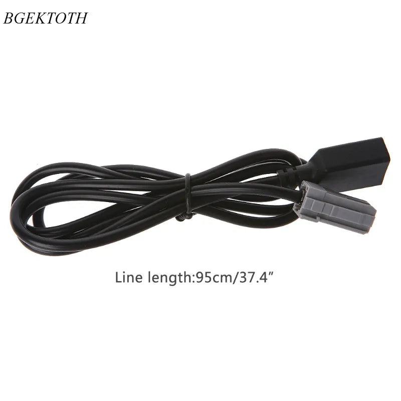 Car Aux Audio Media Wire To USB Adapter Conector For Toyota RAV4 EZ Verso Camry  Car Accessories - PST PS Tradings