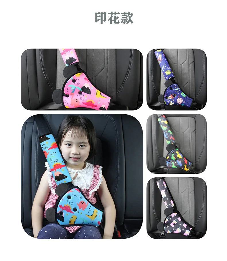 Car Seat Belt Cover Pads For Kids Interior Car Seat Belt Kit Anti Neck Limiter For Child Safety Belt Protector Cover Comfortable - PST PS Tradings