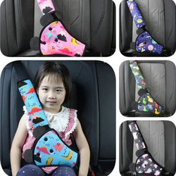 Car Seat Belt Cover Pads For Kids Interior Car Seat Belt Kit Anti Neck Limiter For Child Safety Belt Protector Cover Comfortable - PST PS Tradings