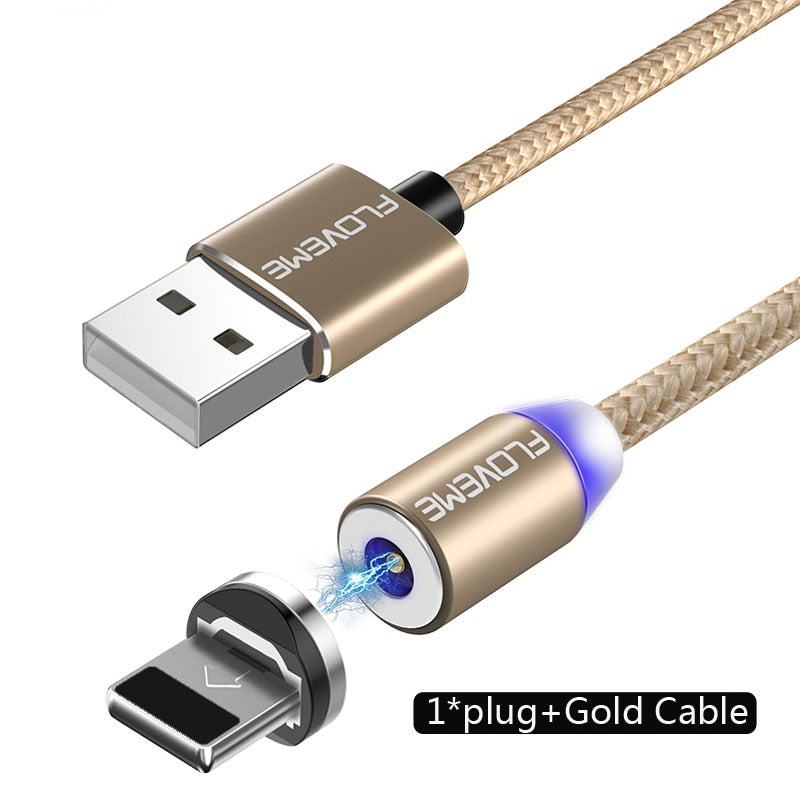 1M Magnetic Design Micro USB Charging Cable