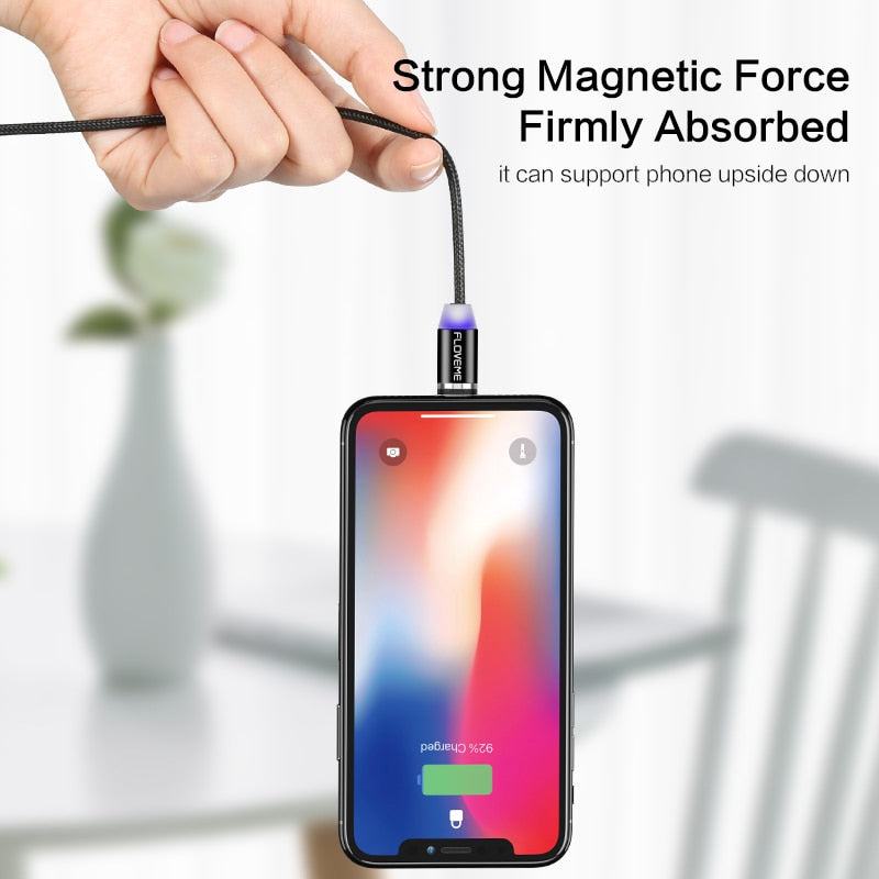 1M Magnetic Design Micro USB Charging Cable