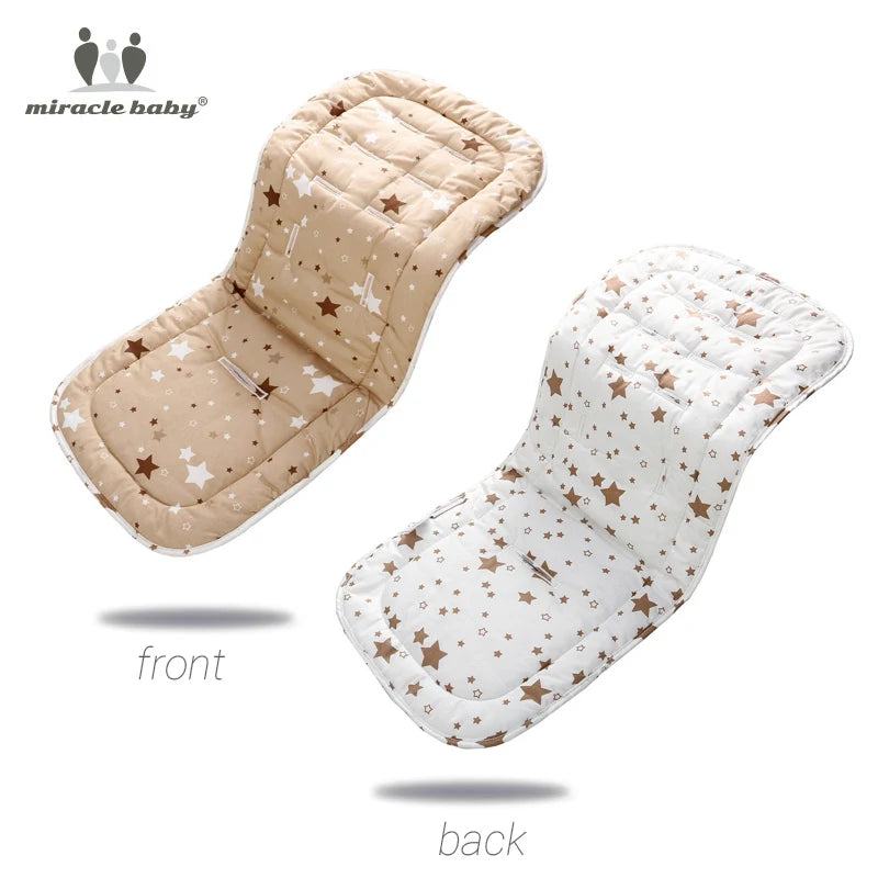 Comfortable Cotton Baby Stroller Pad Four Seasons General Soft Seat Cushion Child Cart Seat Mat Kids Pushchair Cushion For 0-27M - PST PS Tradings