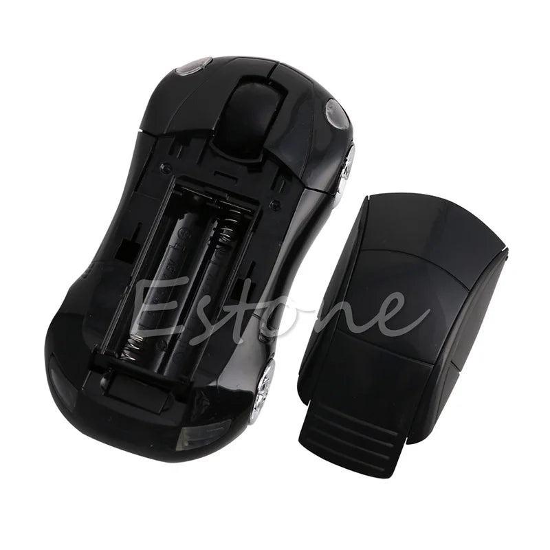 Computer Accessories 2.4GHz 3D Optical Wireless Mouse Mice Car Shape Receiver USB For PC Laptop - PST PS Tradings