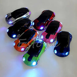 Computer Accessories 2.4GHz 3D Optical Wireless Mouse Mice Car Shape Receiver USB For PC Laptop - PST PS Tradings