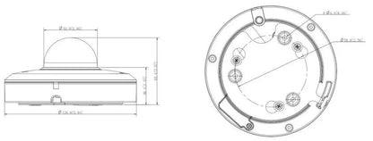 Dahua SD1A404XB-GNR & SD1A404DB-GNY IR15m 4MP built-in MIC 2.8-12mm varifocal motorized lens 4X Starlight PTZ POE AI Camera - Property & Safety Tradings