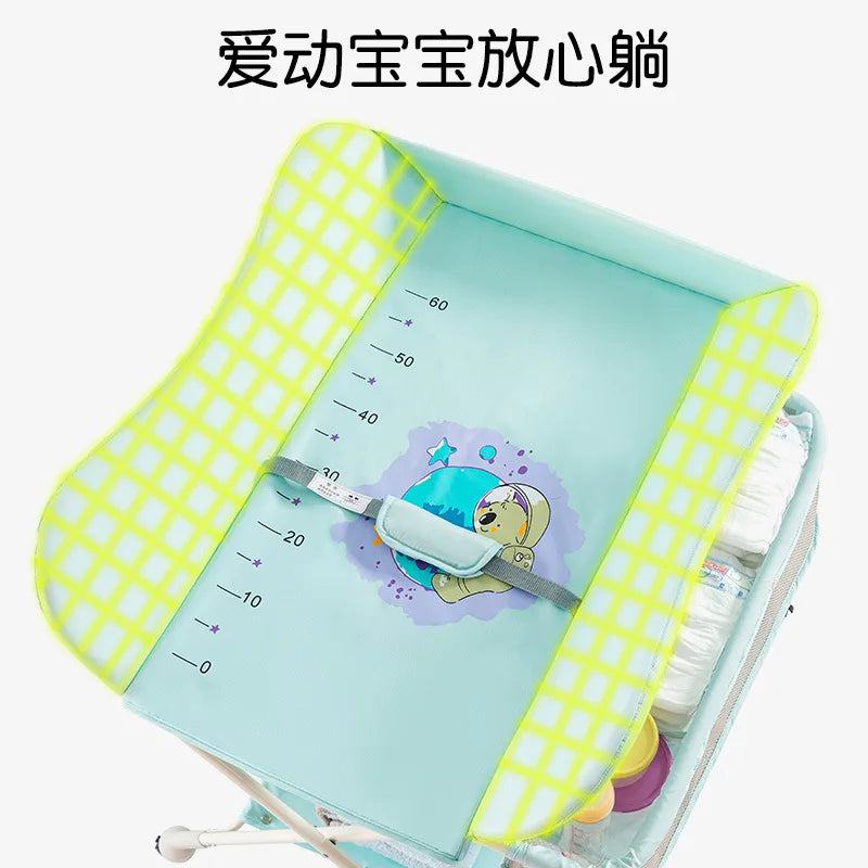 Diaper-Changing Table Baby Care Desk Portable Multifunctional Folding Newborn Baby Bath Diaper Changing Baby Care Table 기저귀 테이블 - PST PS Tradings