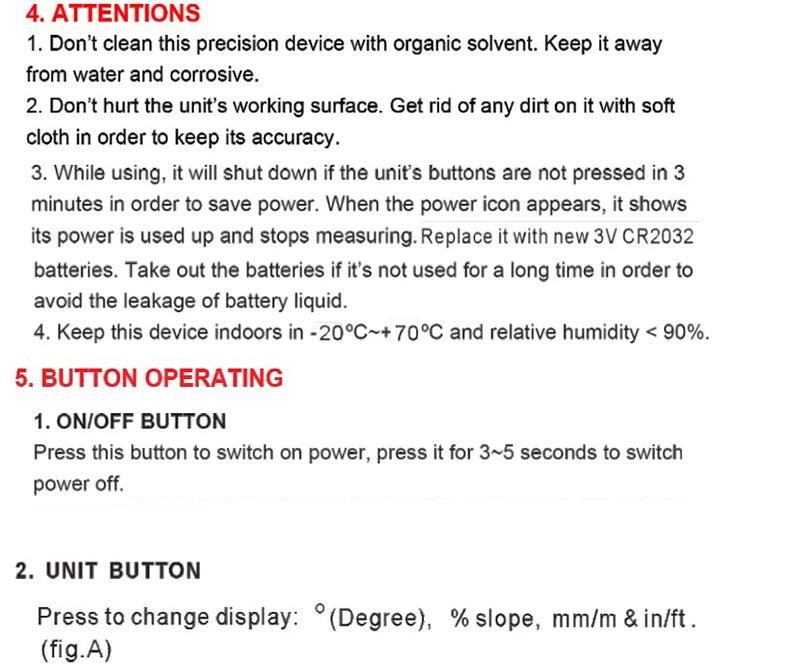 Digital Protractor Angle Finder Inclinometer electronic Level 360 degree with/without Magnets Level angle slope test Ruler 400mm