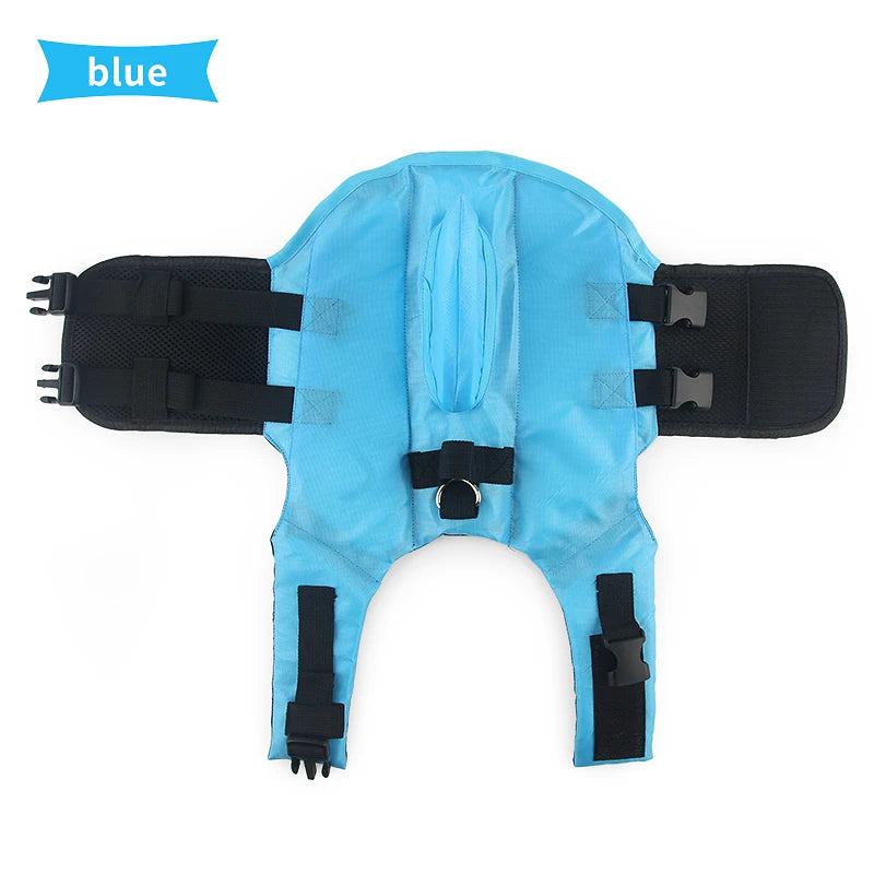 Dog Life Vest Summer Shark Pet Life Jacket Dog Clothes Dogs Swimwear Pets Swimming Suit - PST PS Tradings