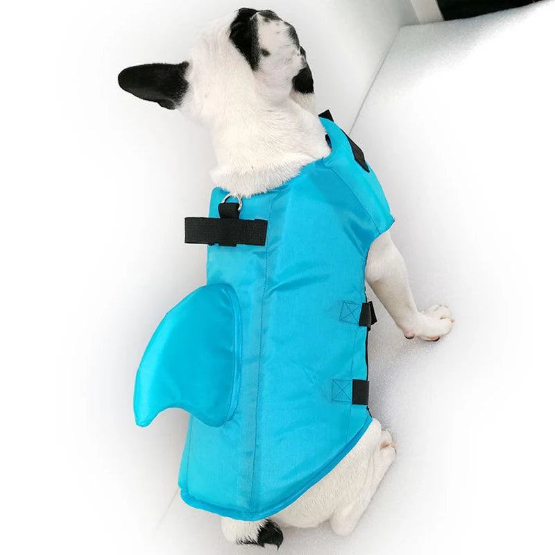 Dog Life Vest Summer Shark Pet Life Jacket Dog Clothes Dogs Swimwear Pets Swimming Suit - PST PS Tradings