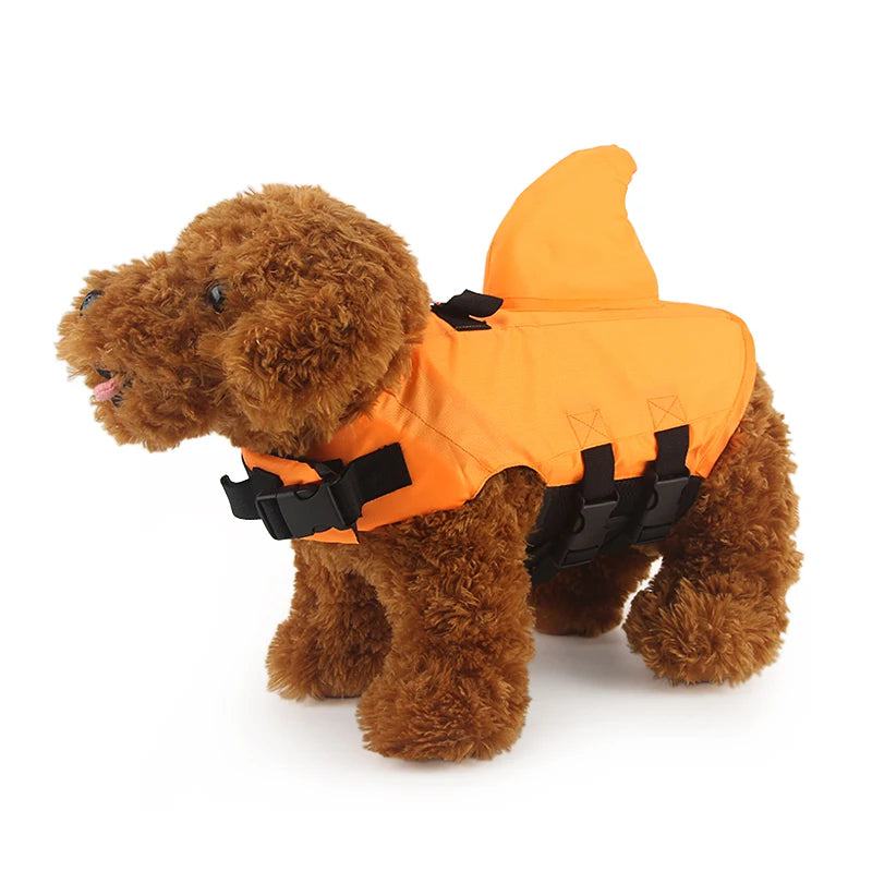 Dog Life Vest Summer Shark Pet Life Jacket Dog Clothes Dogs Swimwear Pets Swimming Suit - PST PS Tradings