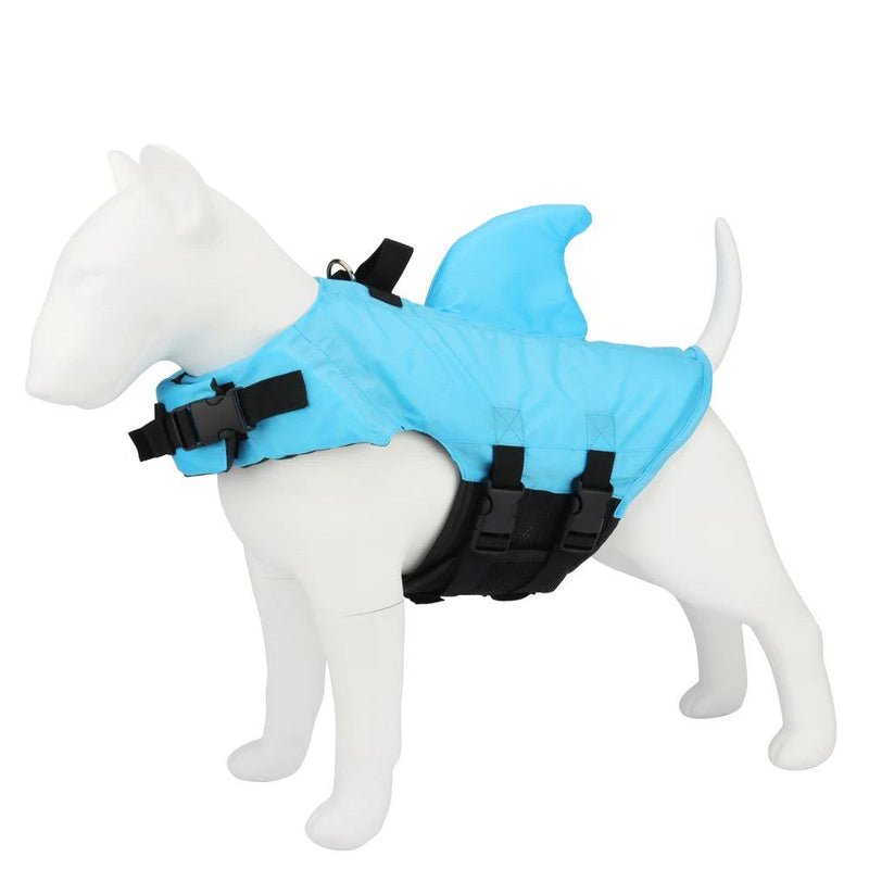 Dog Life Vest Summer Shark Pet Life Jacket Dog Clothes Dogs Swimwear Pets Swimming Suit - PST PS Tradings