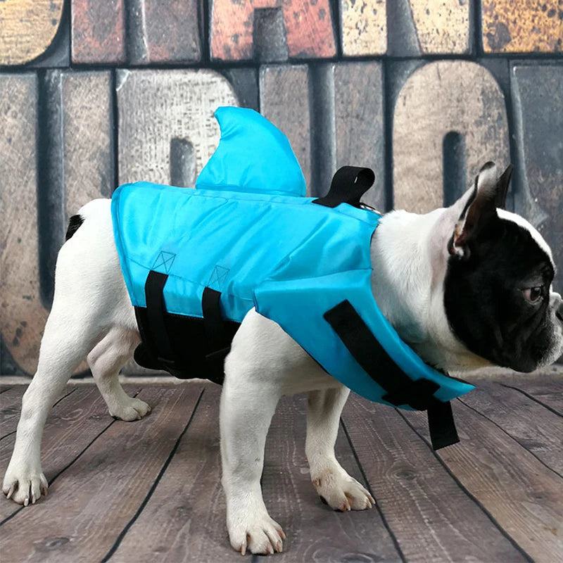 Dog Life Vest Summer Shark Pet Life Jacket Dog Clothes Dogs Swimwear Pets Swimming Suit - PST PS Tradings