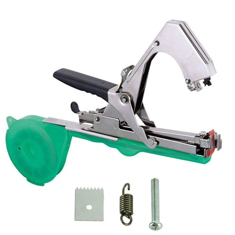 Drtools New High Quality Plant Branch Hand Tying Staples +Tapener +TapesBinding Machine Flower Vegetable Garden tapetool 1set