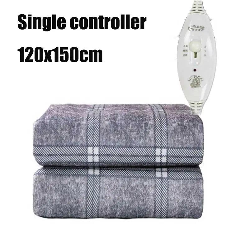 Electric Heating Blanket Automatic Thermostat Warmer Bed Mattress EU Plug 220V Electric Heated Carpets Mat Pad - PST PS Tradings