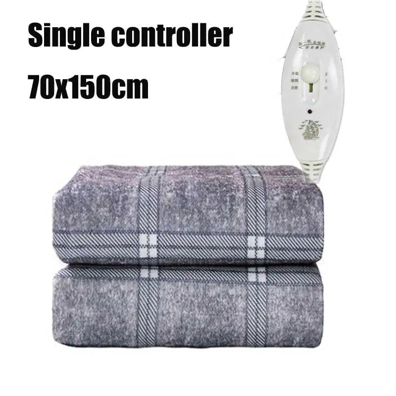 Electric Heating Blanket Automatic Thermostat Warmer Bed Mattress EU Plug 220V Electric Heated Carpets Mat Pad - PST PS Tradings