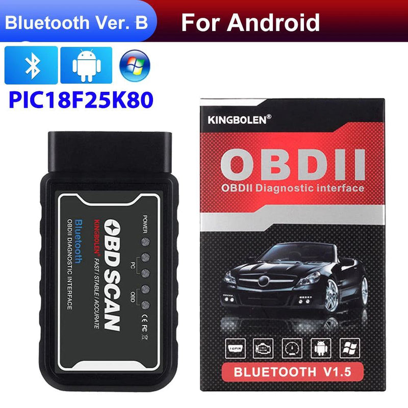 ELM327 V1.5 Car Code Reader BT WiFi ELM 327 PIC18F25K80 Chip OBDII Diagnostic Tool For iPhone/Android PK ICAR2 OBDSCAN Scanner - PST PS Tradings